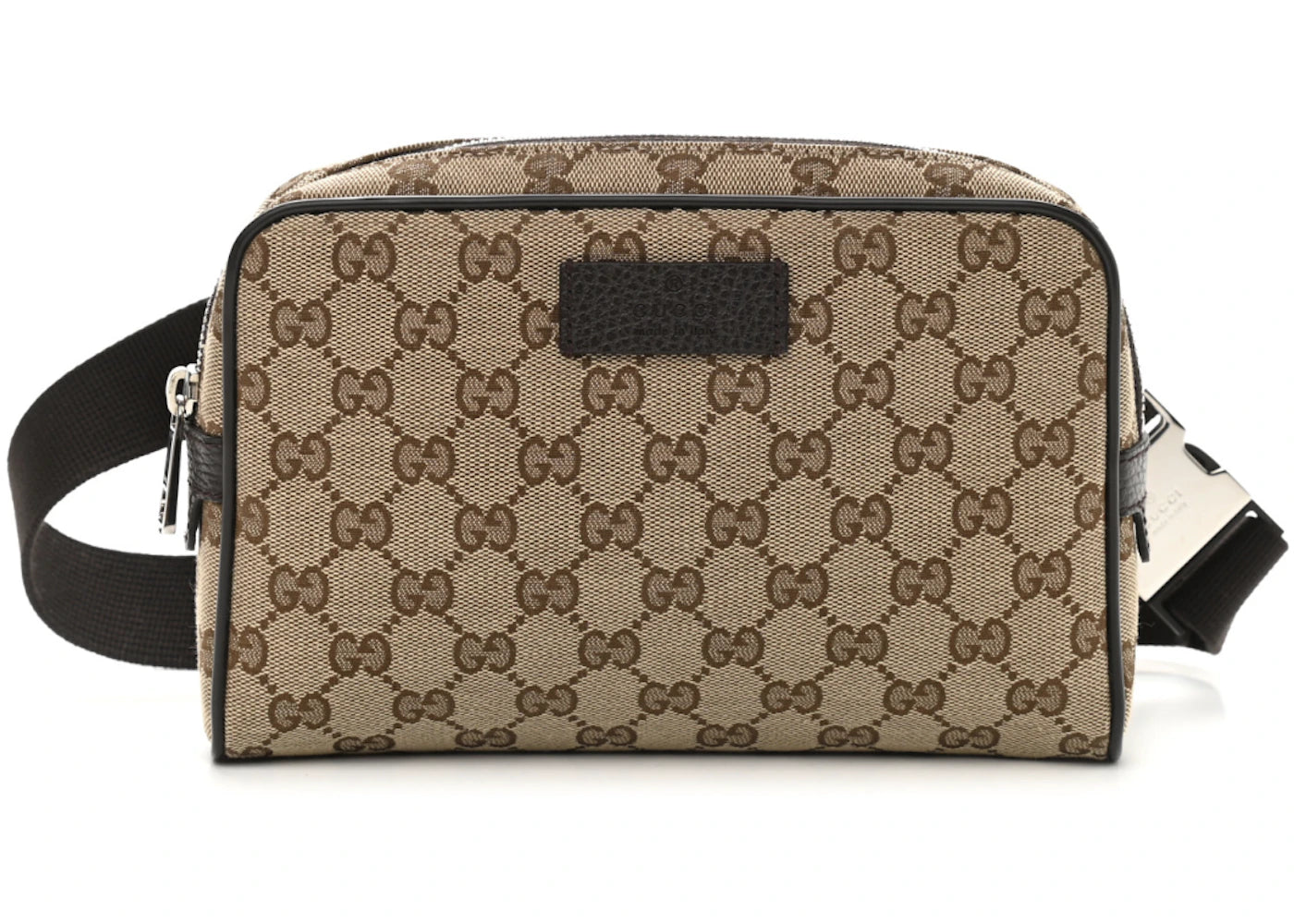 Gucci Belt Bag GG Supreme Canvas Small Beige/Black