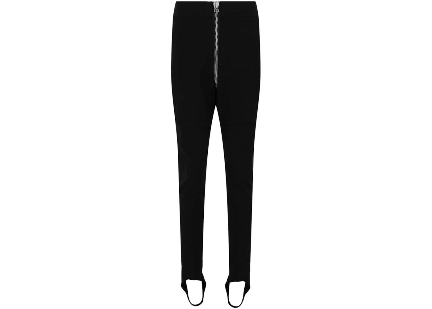 Gucci Zipper-Detail Stirrup Pants Black