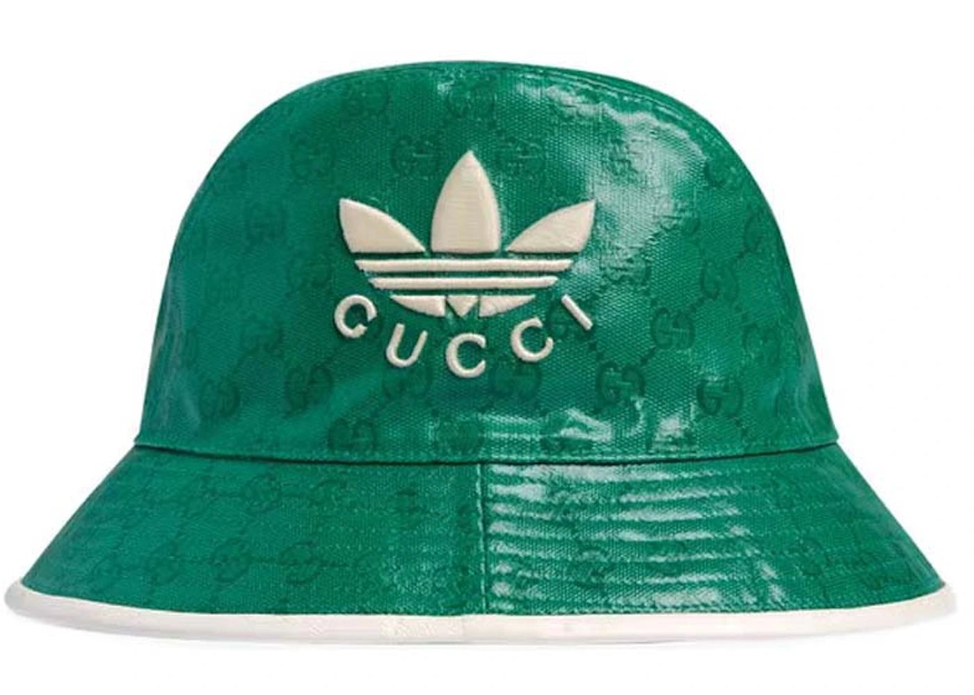 Gucci x Adidas GG Canvas Fedora Green