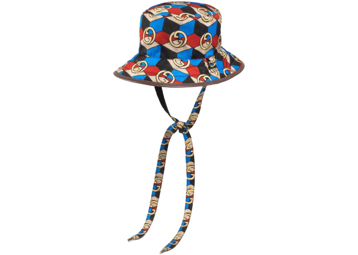 Gucci x The North Face Reversible Hat in TNF Canvas and Nylon Multicolor