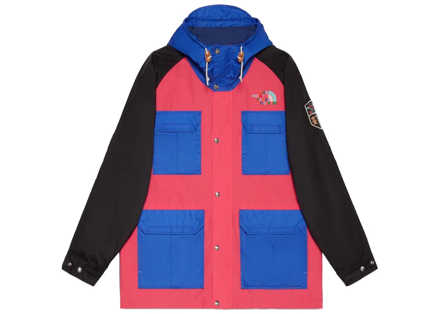 Gucci x The North Face Cotton Coat Dark Pink