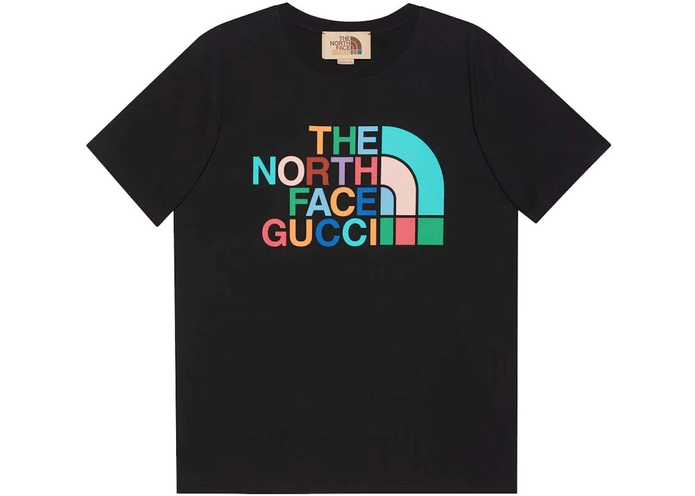 Gucci x The North Face Cotton T-shirt Black/Multicolor