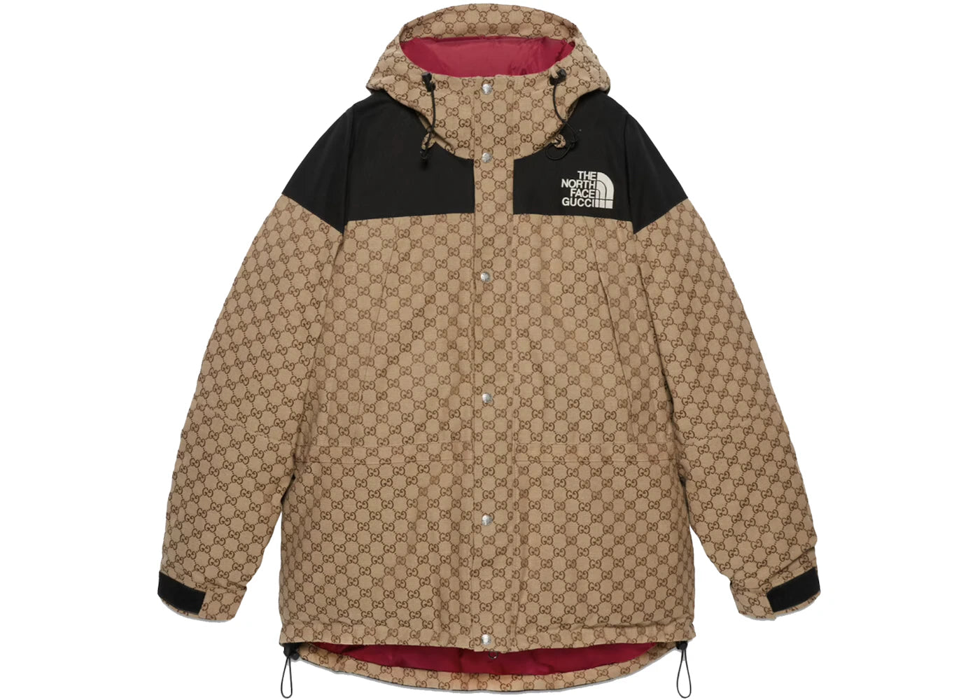 Gucci x The North Face Down Jacket Beige/Ebony