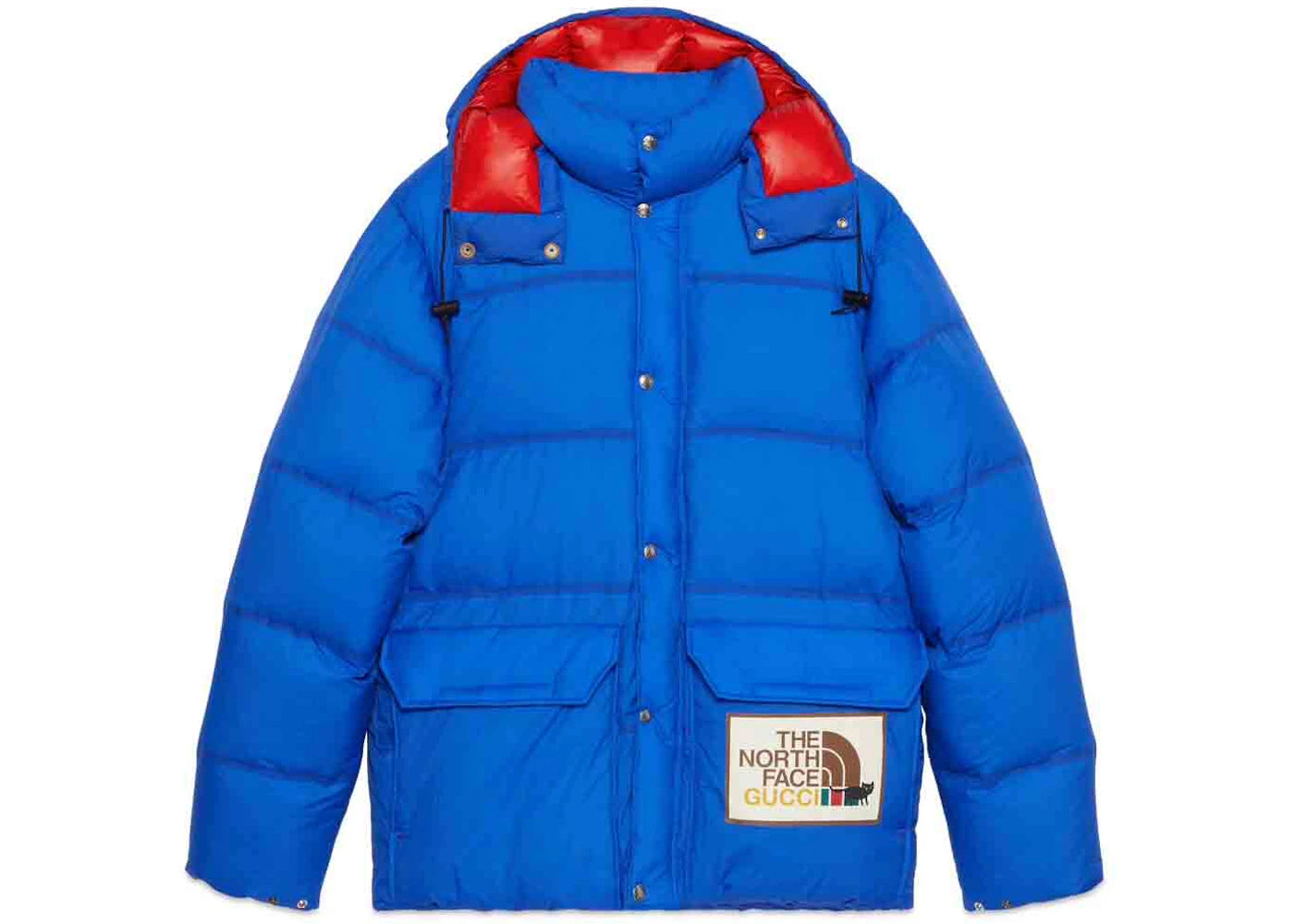 Gucci x The North Face Down Jacket Blue