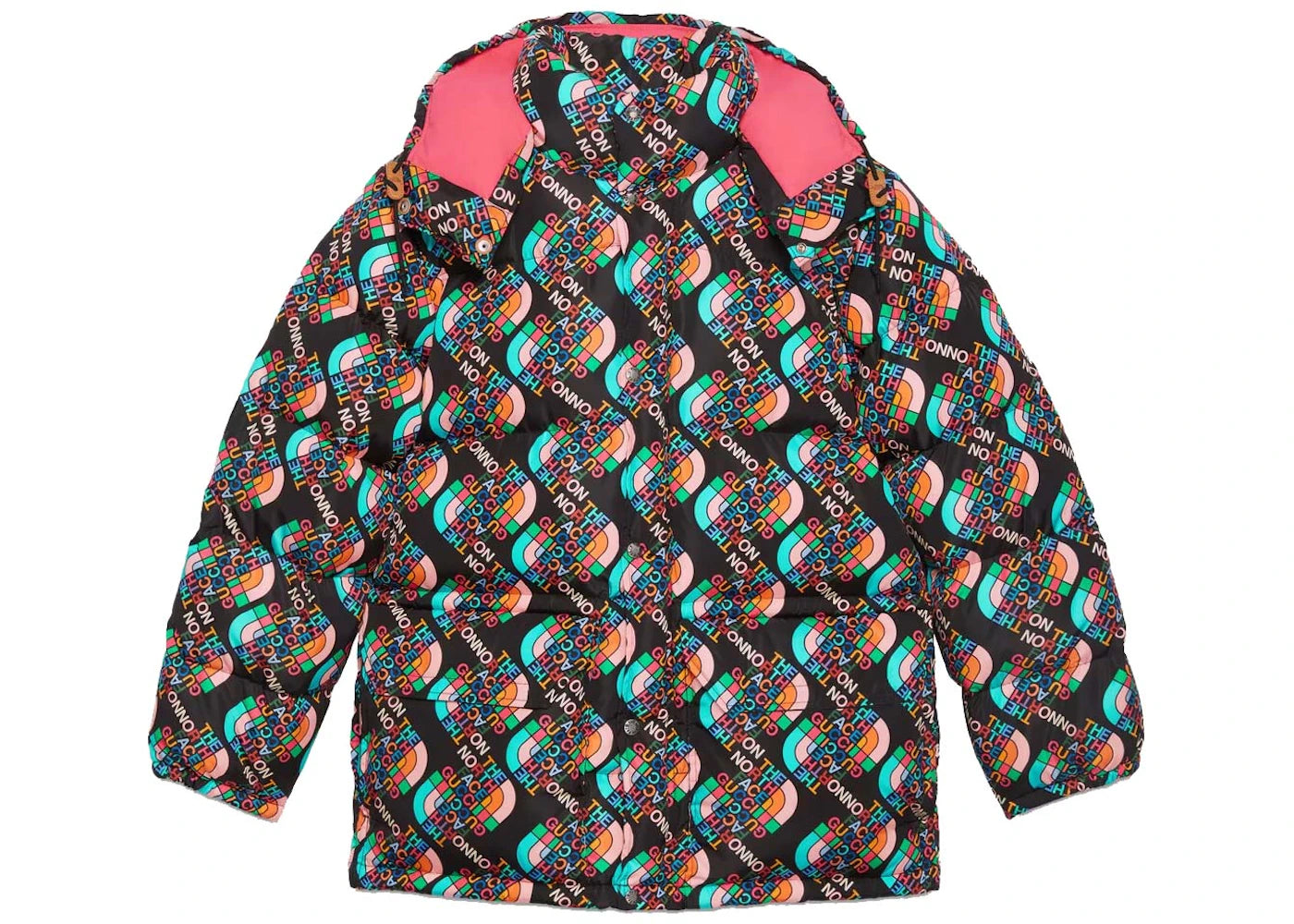 Gucci x The North Face Down Jacket Multicolor/Black