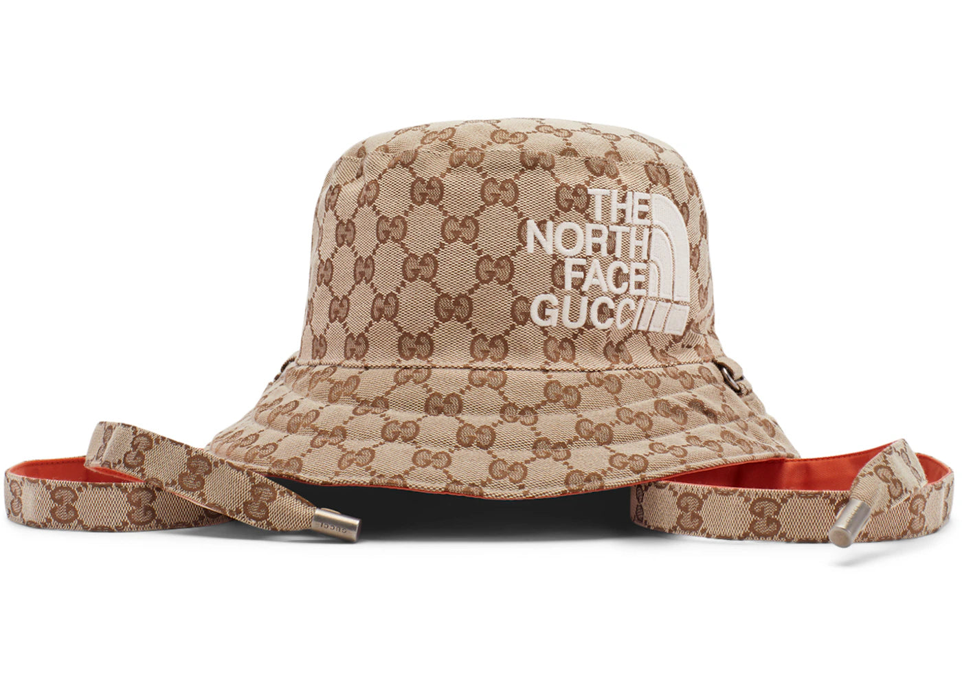 Gucci x The North Face GG Canvas Bucket Hat Beige/Ebony