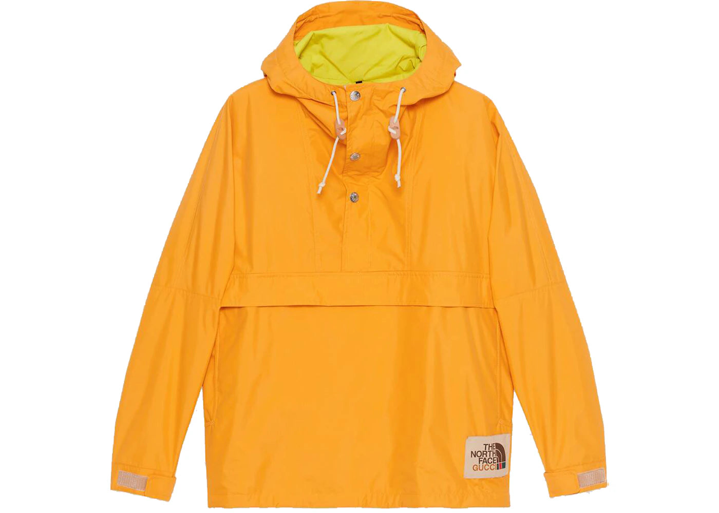 Gucci x The North Face Online Exclusive Nylon Wind Jacket Yellow