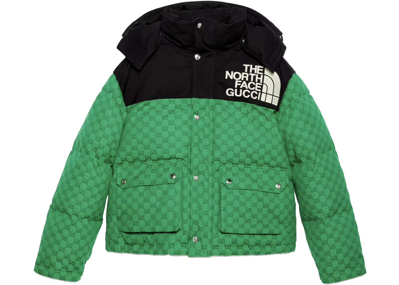 Gucci x The North Face Padded Jacket Green/Black