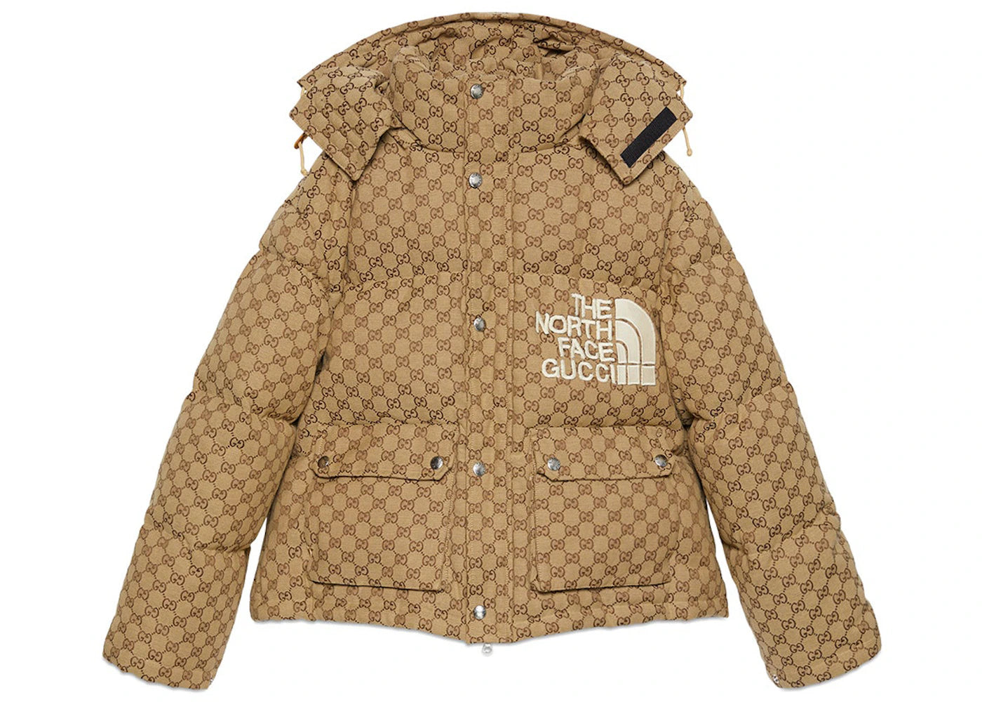 Gucci x The North Face Print Jacket Beige/Ebony