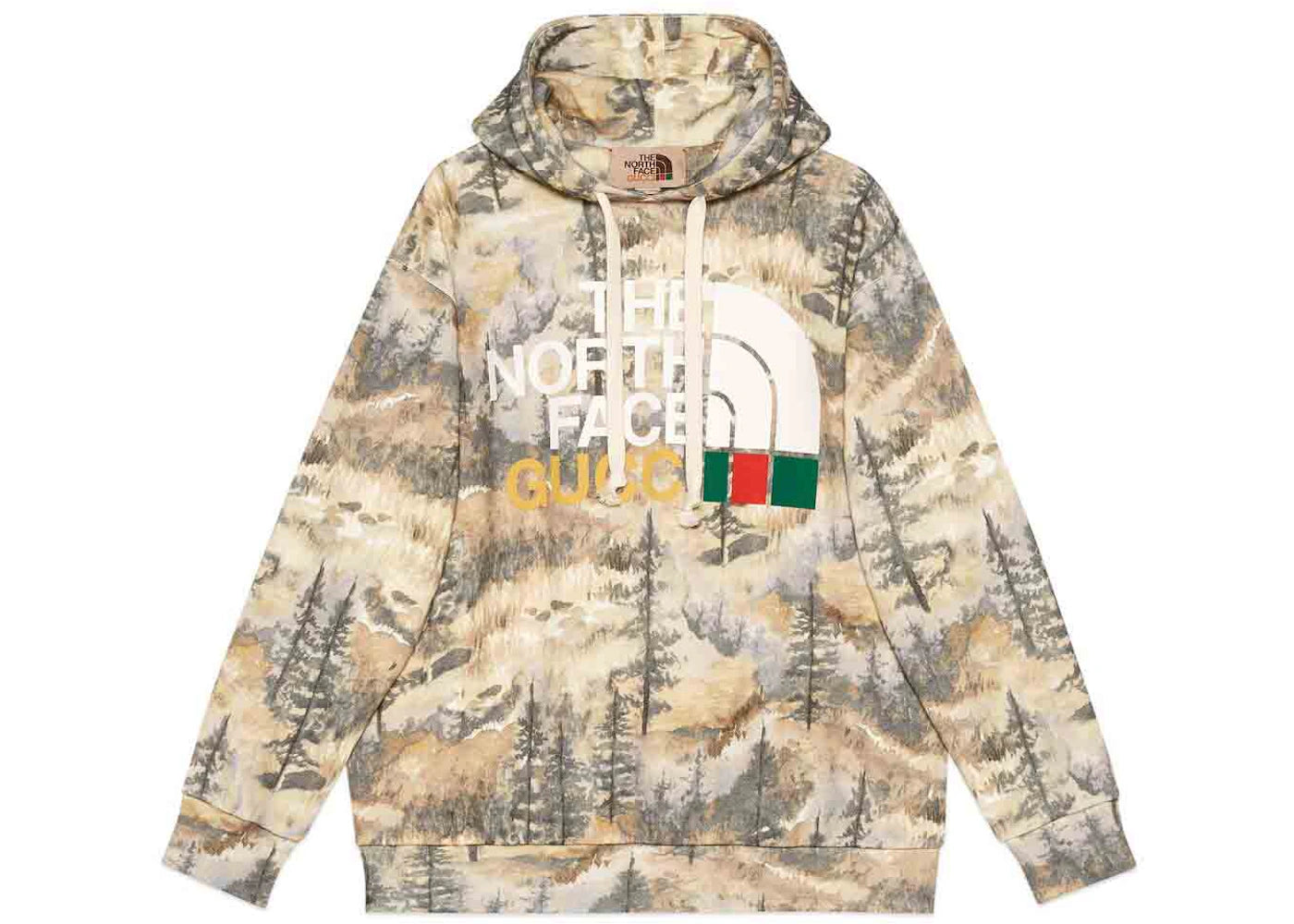 Gucci x The North Face Sweatshirt Forest Print