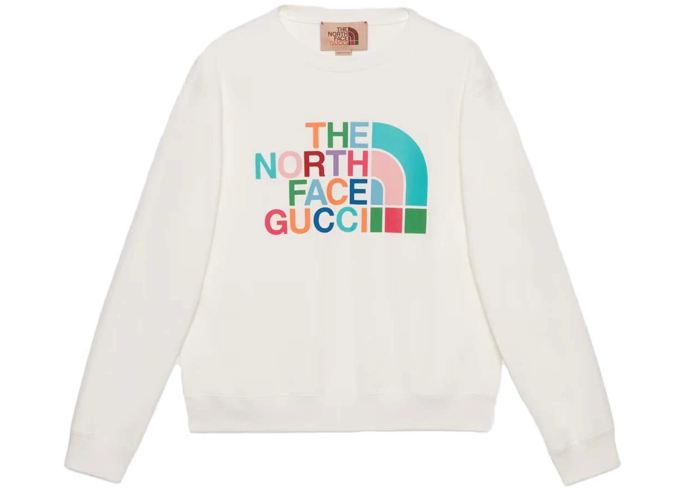 Gucci x The North Face Sweatshirt Ivory/Multicolor
