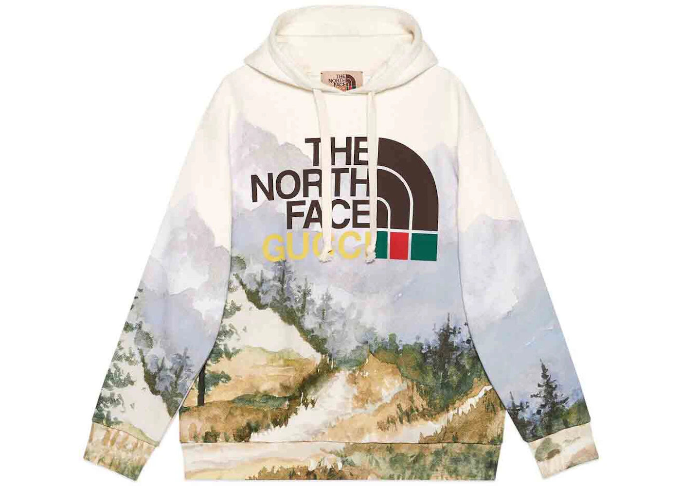 Gucci x The North Face Sweatshirt Trail Print