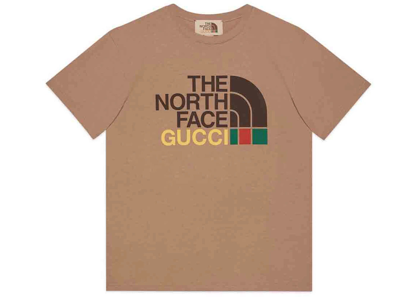 Gucci x The North Face T-shirt Camel