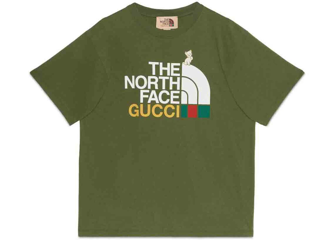 Gucci x The North Face T-shirt Dark Green