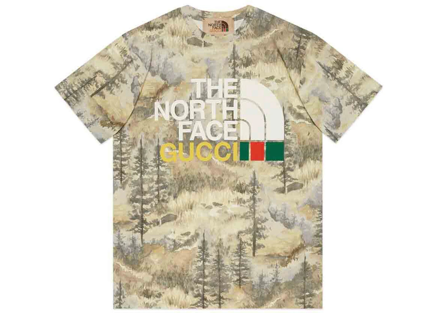 Gucci x The North Face T-shirt Forest Print