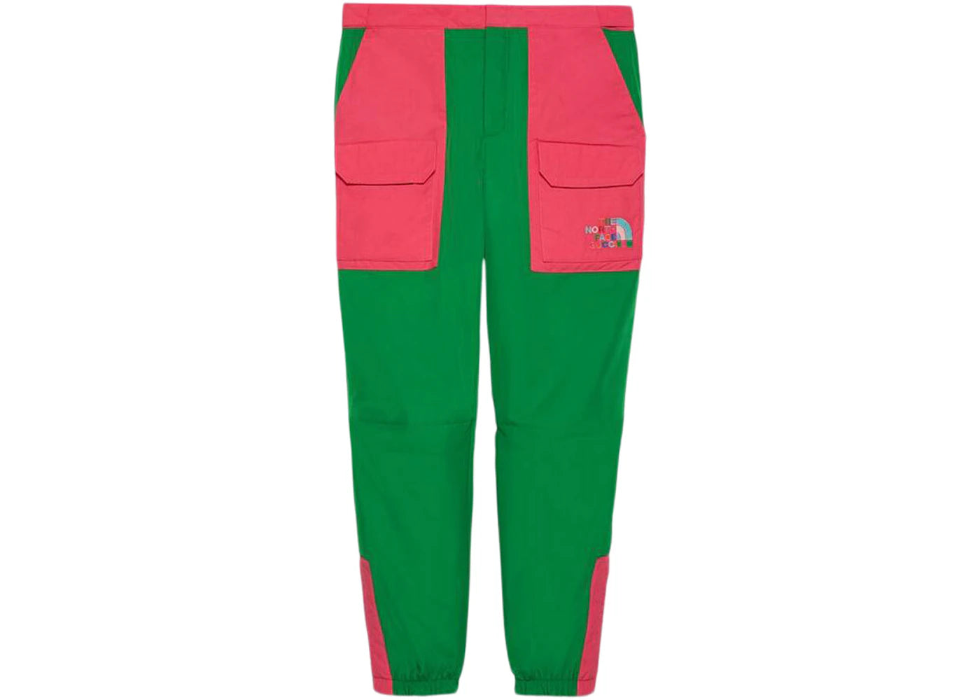 Gucci x The North Face Trousers Green Pink