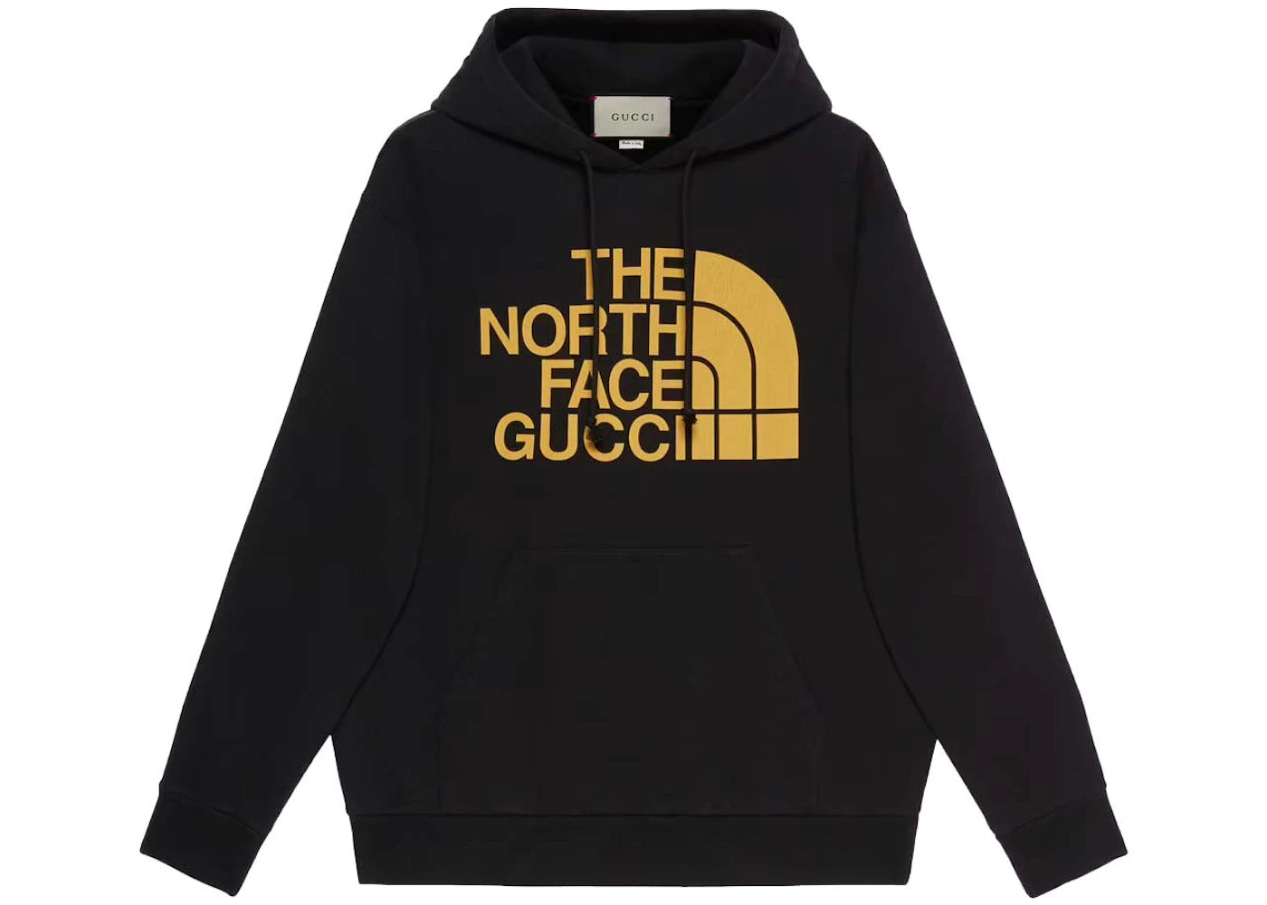 Gucci x The North Face Web Print Hoodie Black