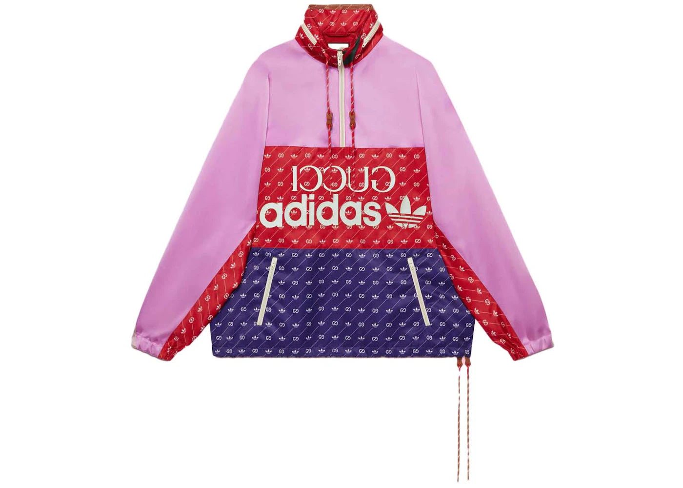 Gucci x adidas Acetate Jacket Pink/Red/Dark Blue