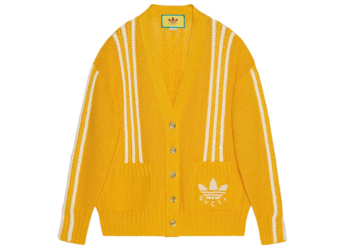 Gucci x adidas Cardigan Yellow