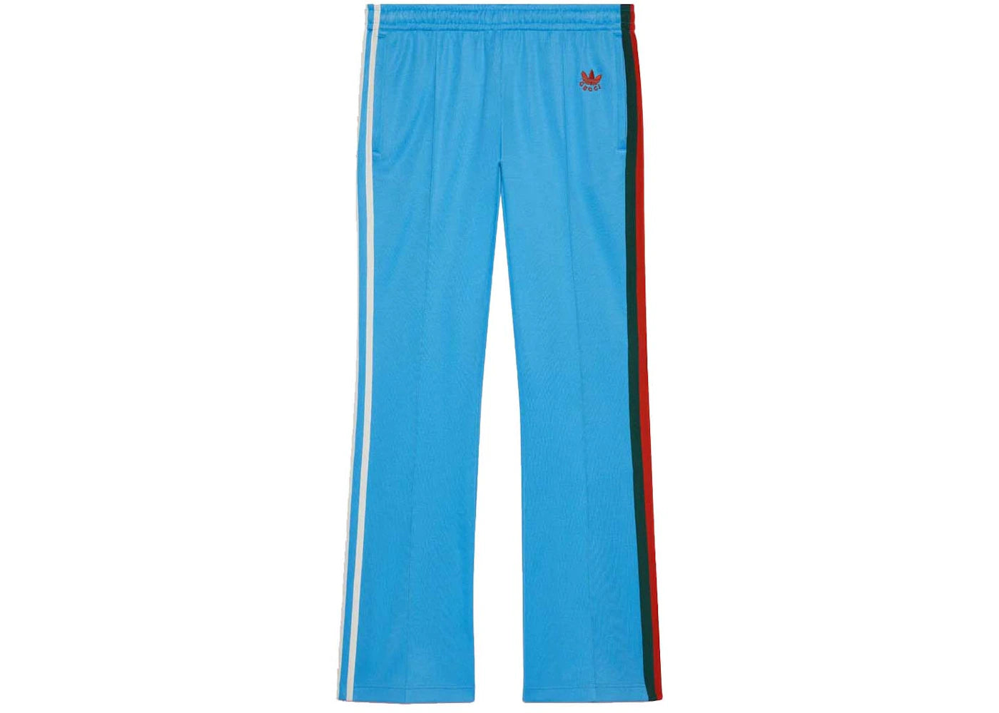 Gucci x adidas Cotton Jersey Sweatpants Light Blue