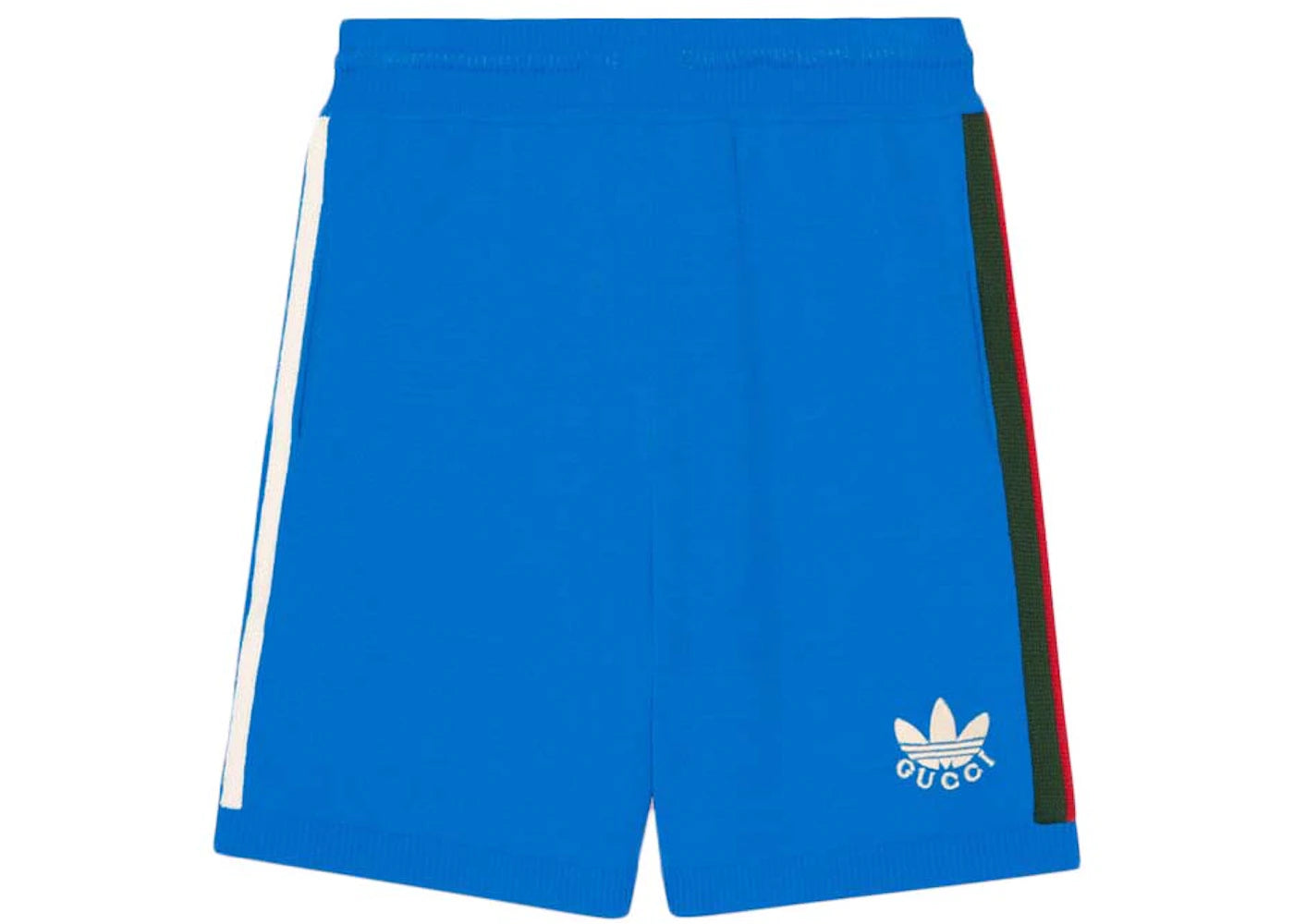 Gucci x adidas Elastic Viscose Shorts Blue