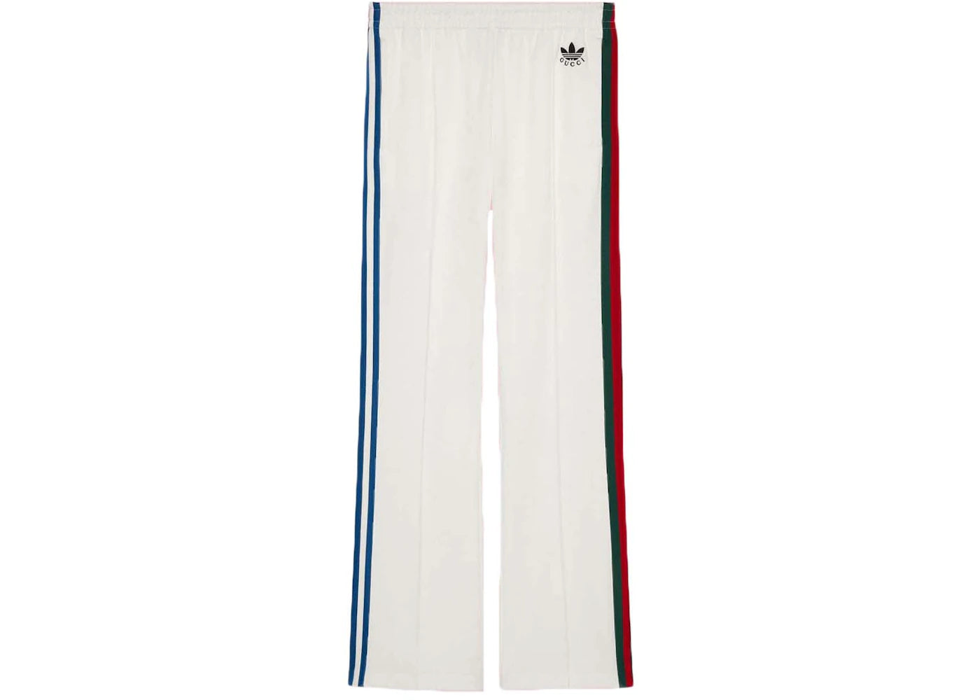 Gucci x adidas Flared Jogging Pants White