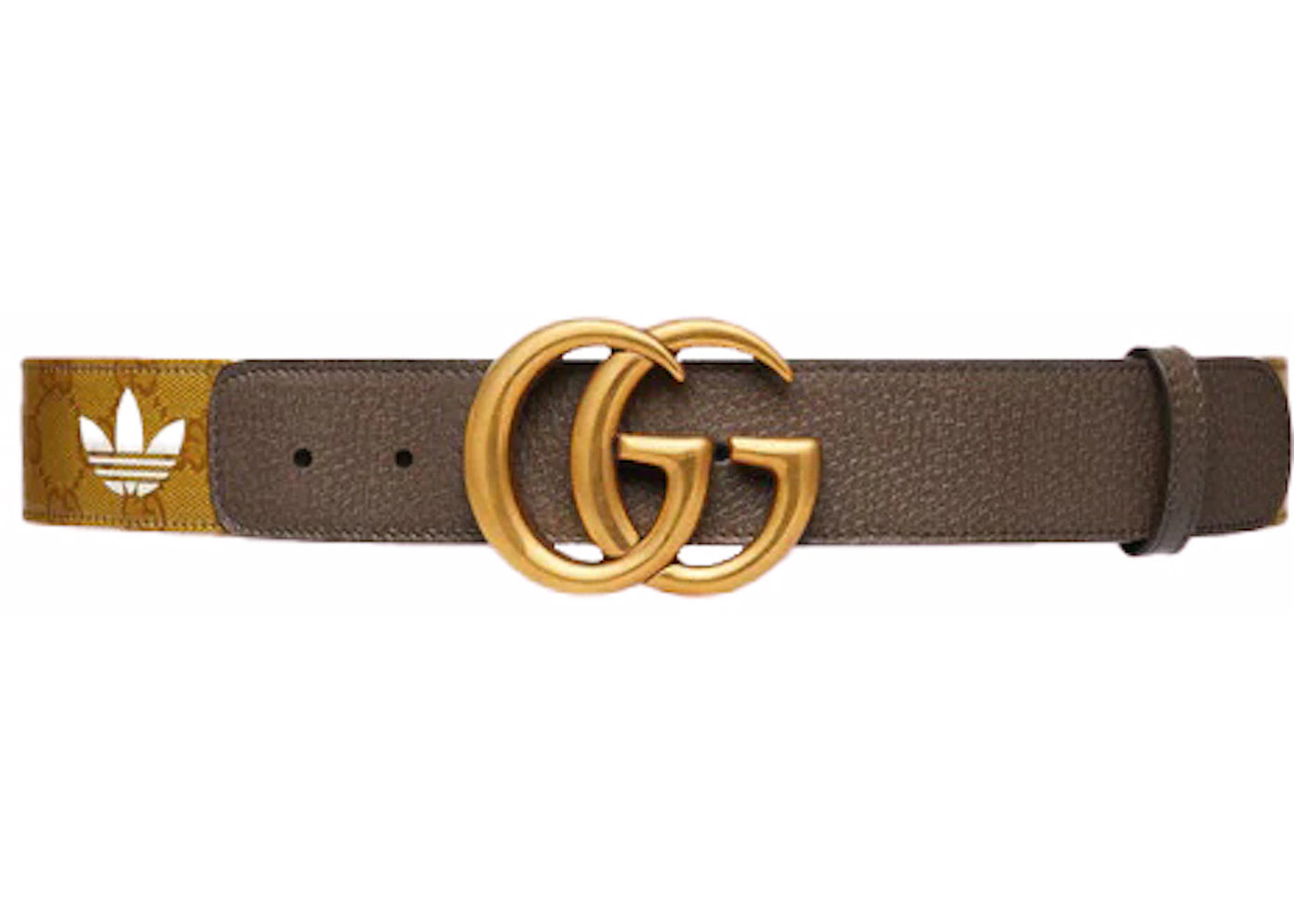 Gucci x adidas GG Marmont Belt Beige/Brown
