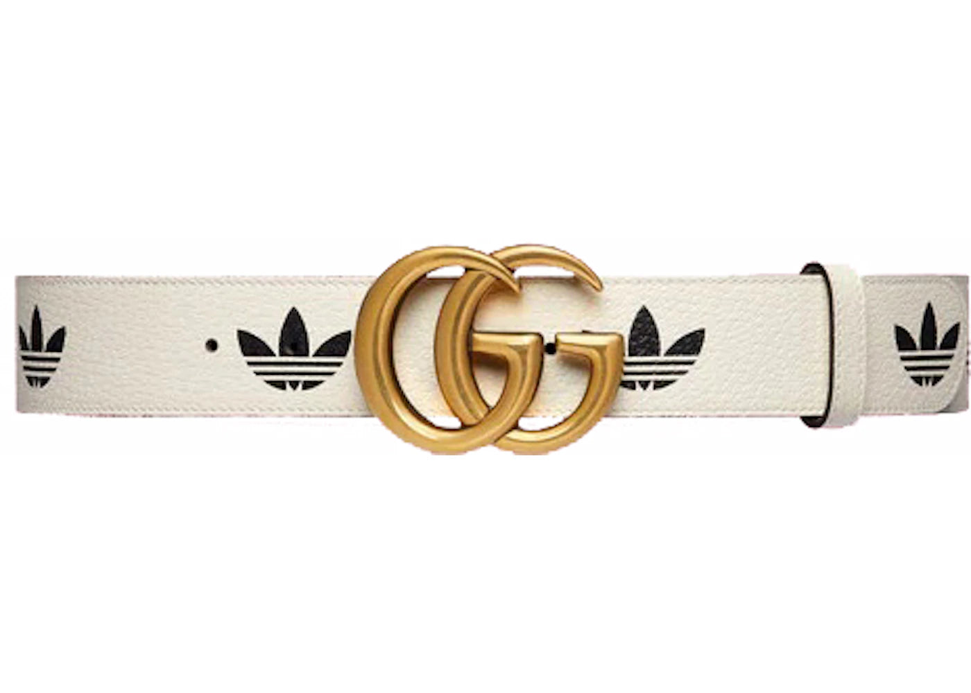 Gucci x adidas GG Marmont Belt White/Black