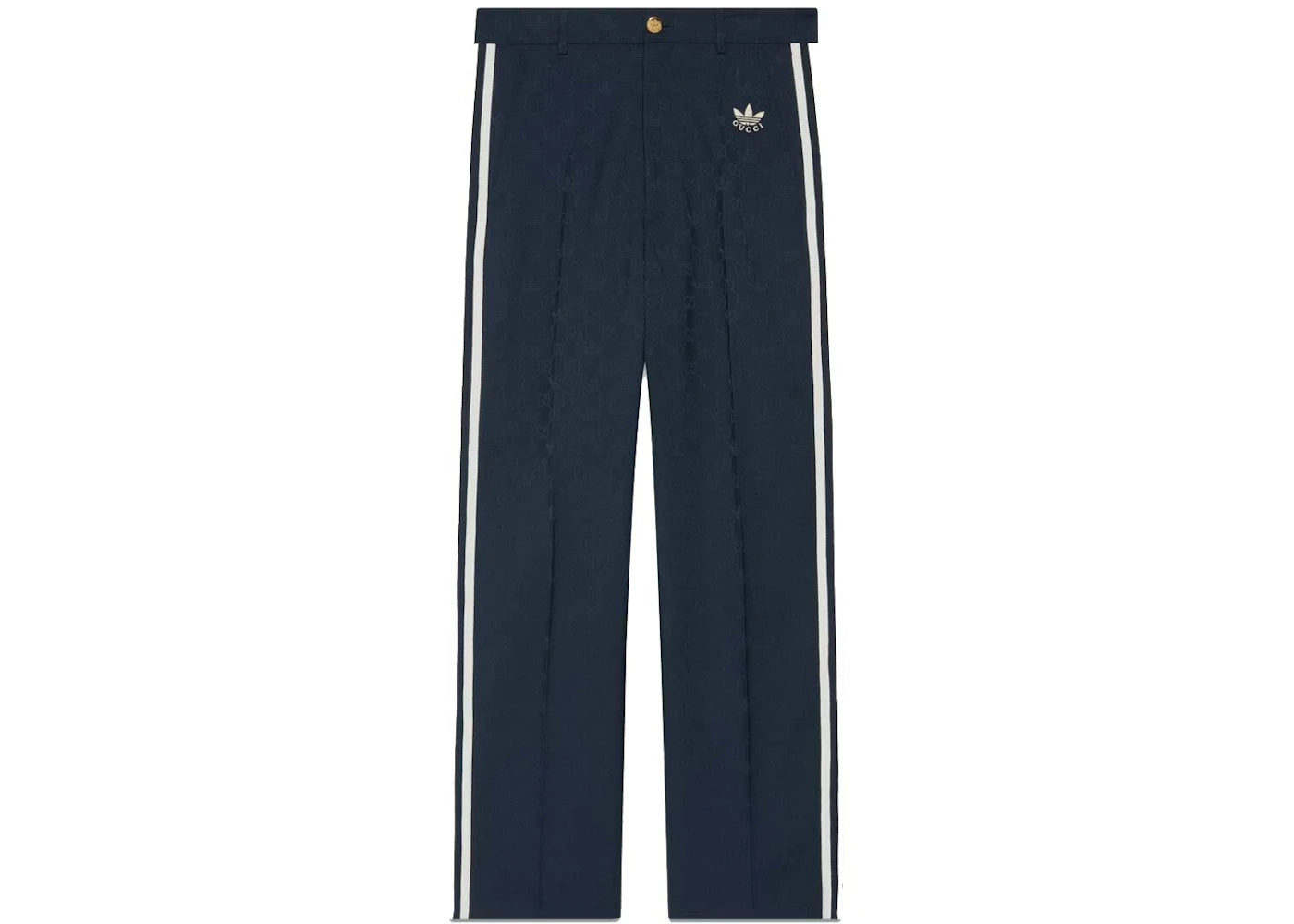 Gucci x adidas GG Trefoil Jacquard Logo Pant Dark Blue