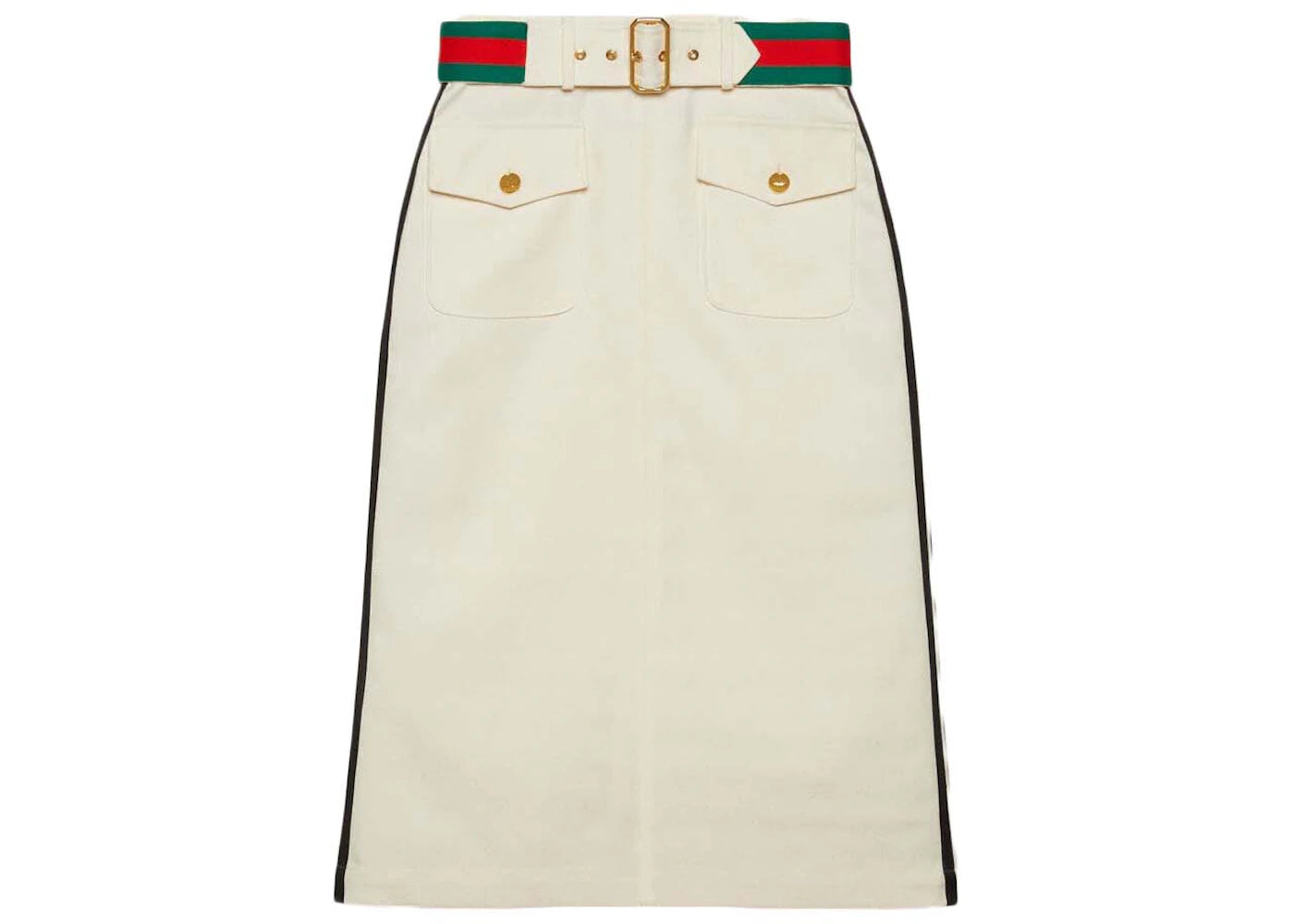 Gucci x adidas Jacquard Skirt White/Beige