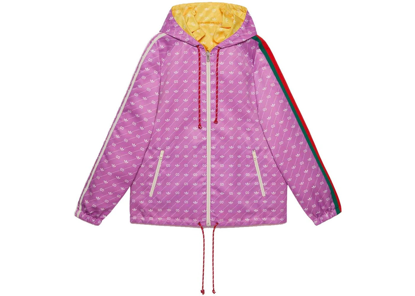 Gucci x adidas Reversible Jacket Yellow/Purple