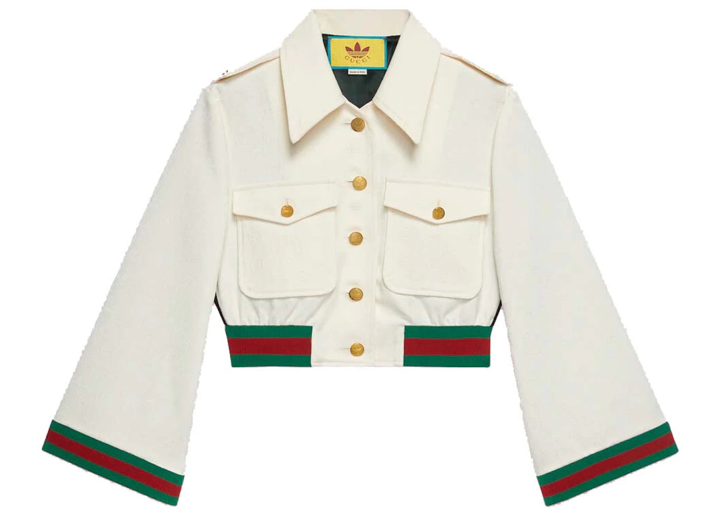 Gucci x adidas Web Jacket White