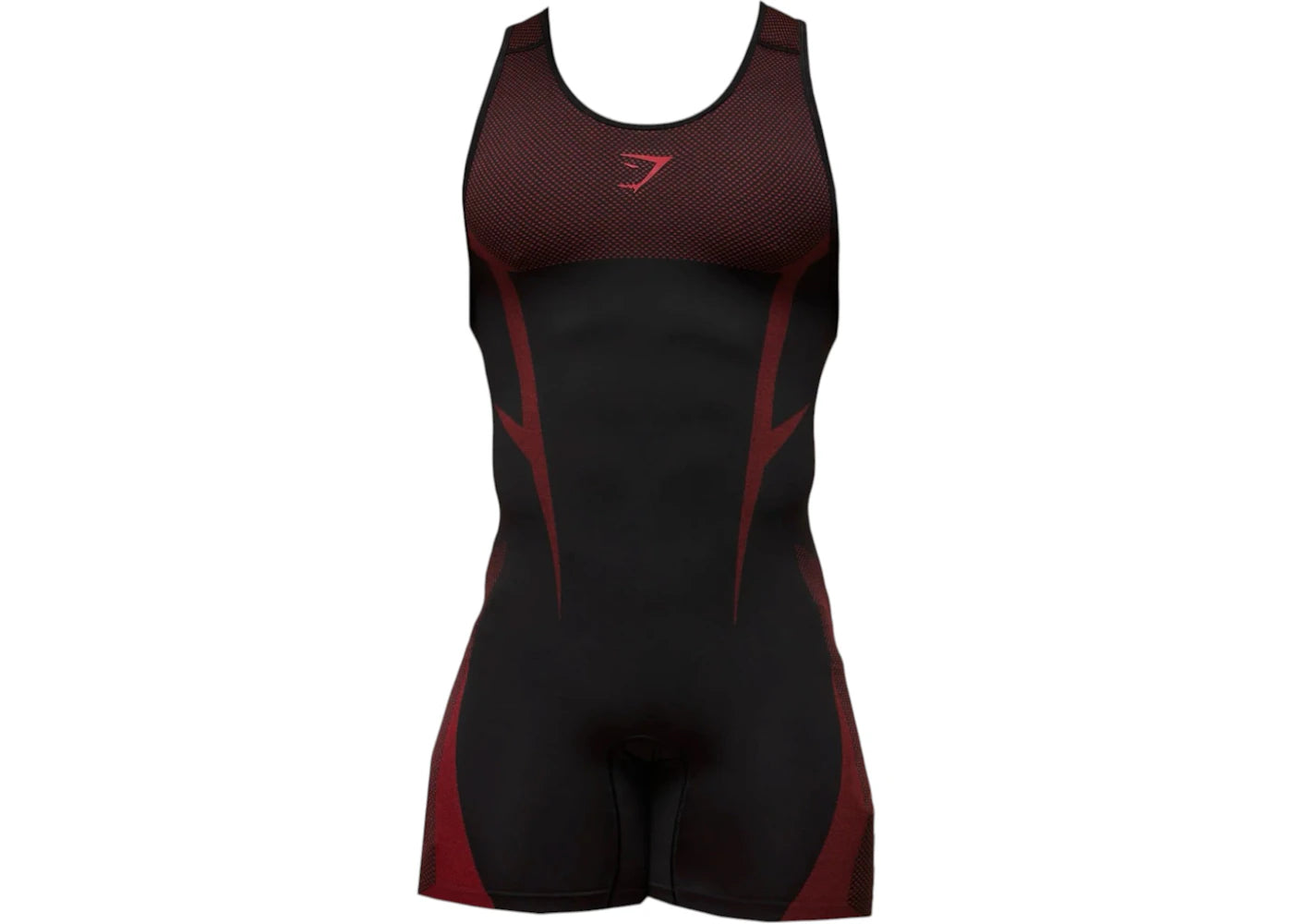 Gymshark Onyx 5.0 Seamless Singlet Black/Carmine Red