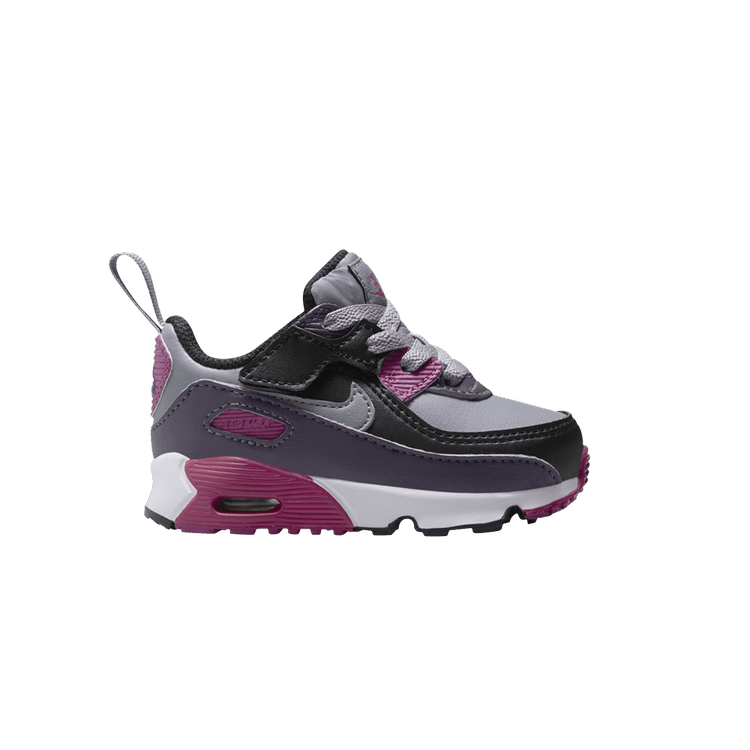 Nike Air Max 90 EasyOn Cement Grey Black Dark Raisin (TD)
