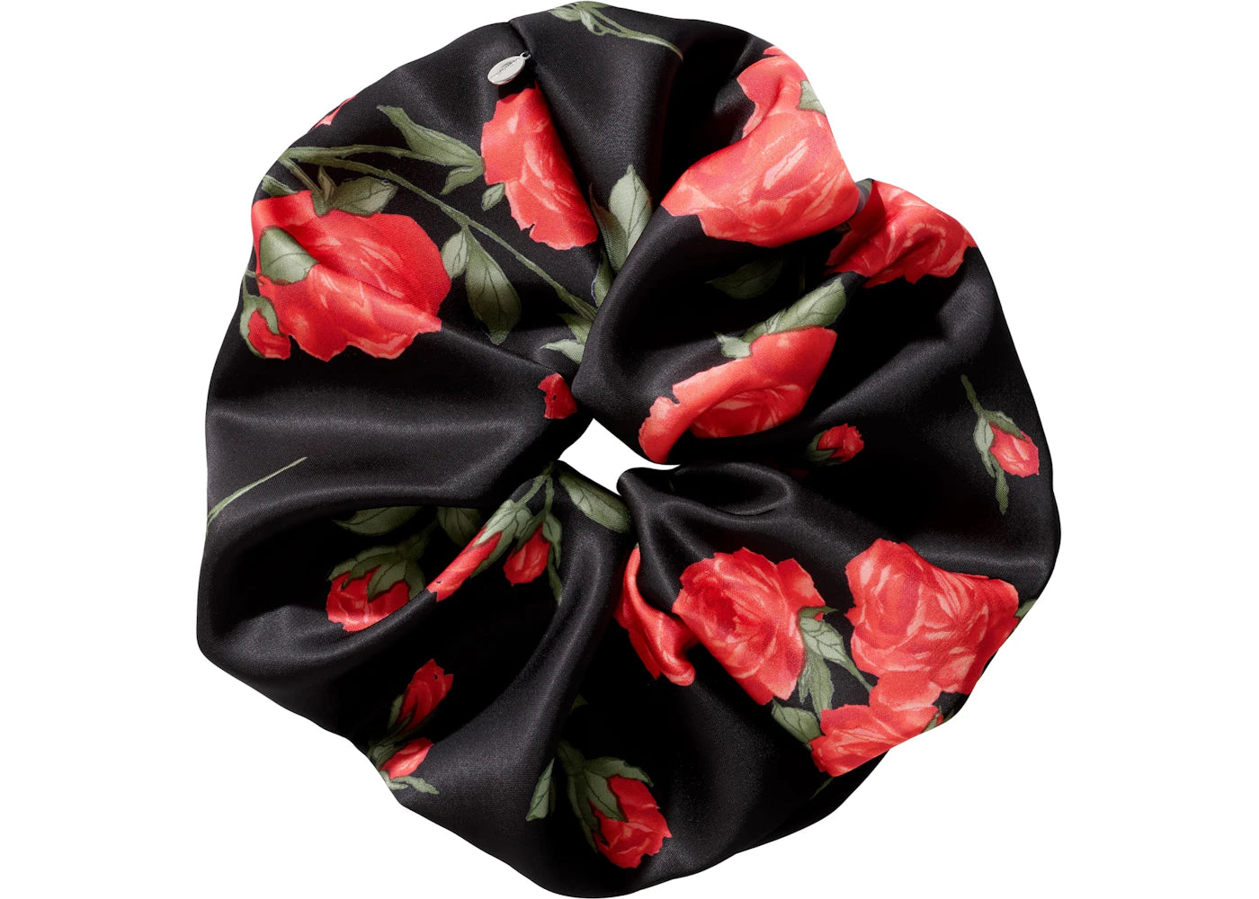 H&M x Magda Butrym Printed Scrunchie Black/Roses