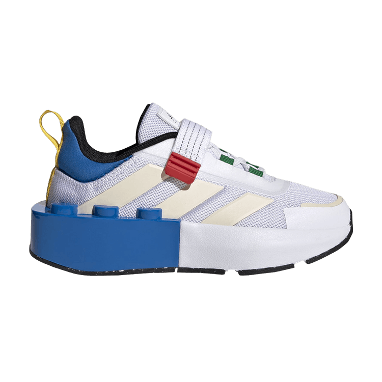 adidas Tech RNR Strap LEGO Cloud White Wonder White Shock Blue (GS)