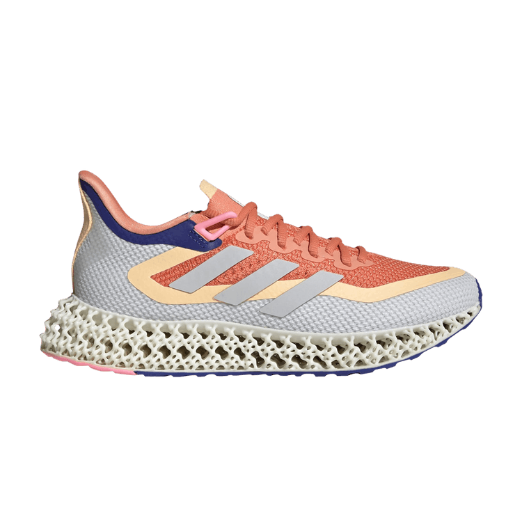 adidas 4DFWD 2 Coral Fusion Cloud White Acid Orange (Women's)