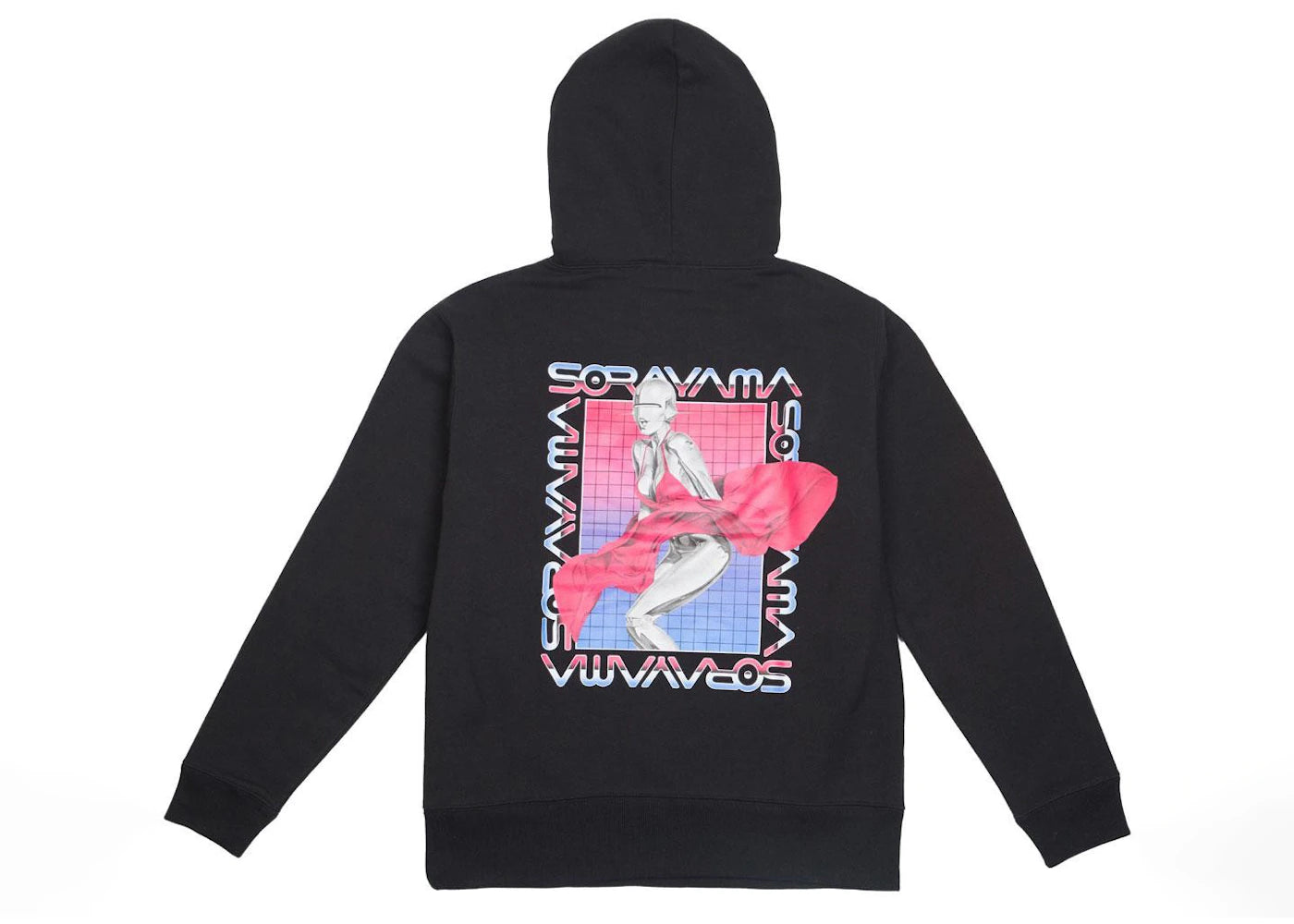 Hajime Sorayama x Medicom Toy Sexy Robot 03 Pullover Hoodie Black