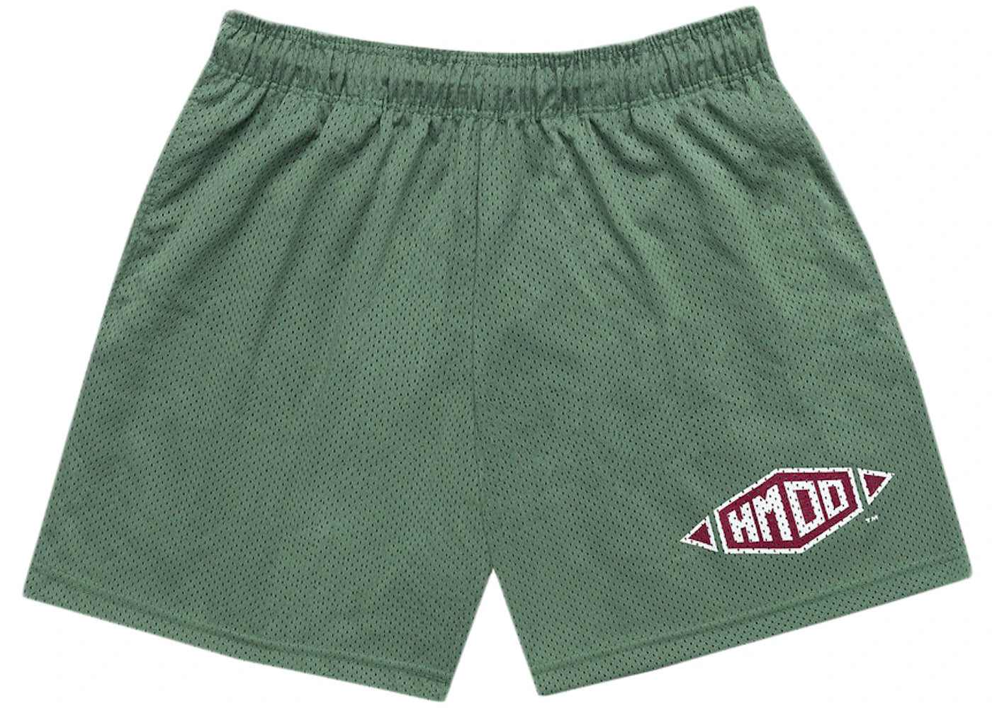 Happy Memories Don't Die Logo Basketball Short Oil Green