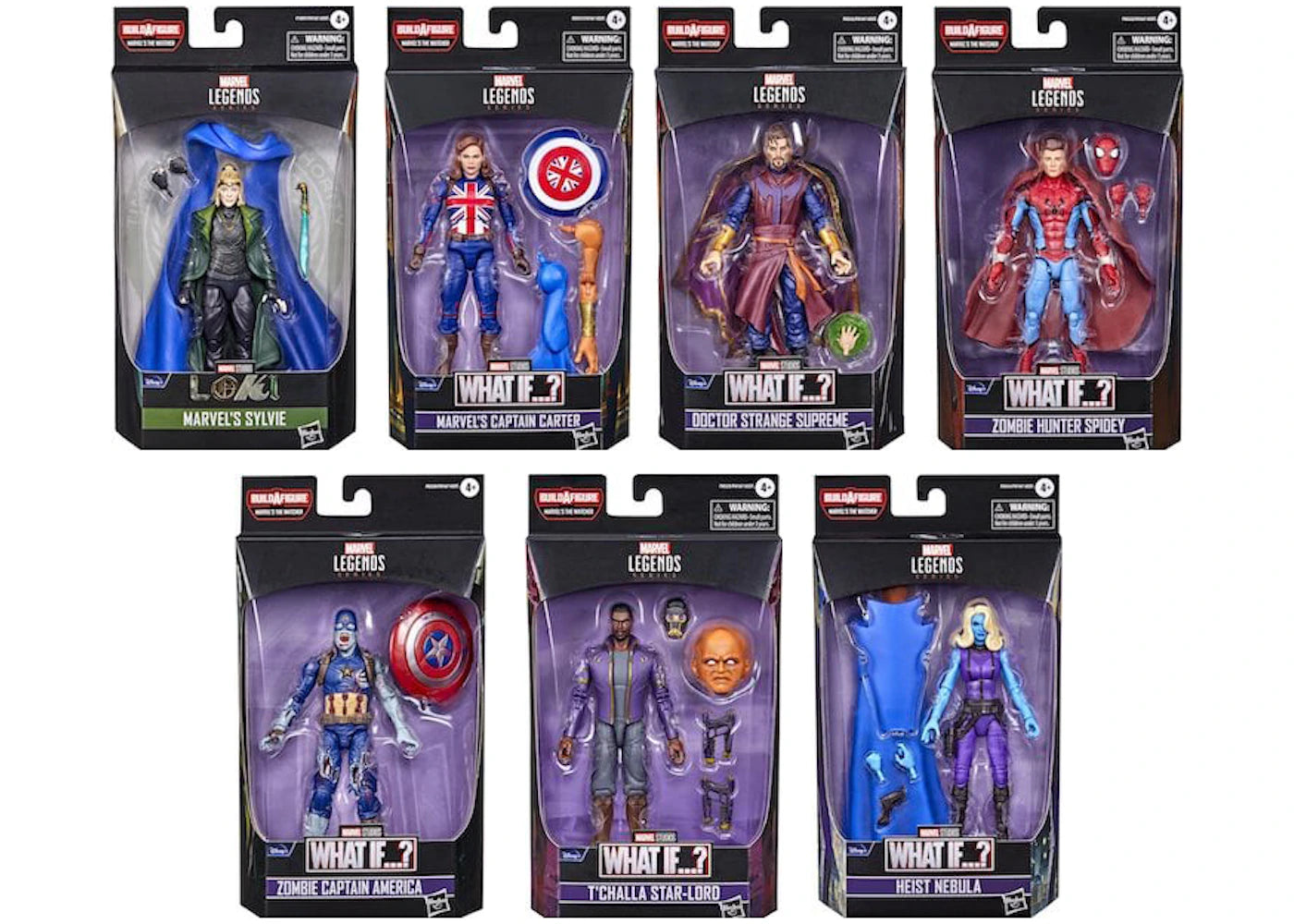 Hasbro Disney+ Marvel Legends Wave 2 Set of 7 - The Watcher BAF Action Figure