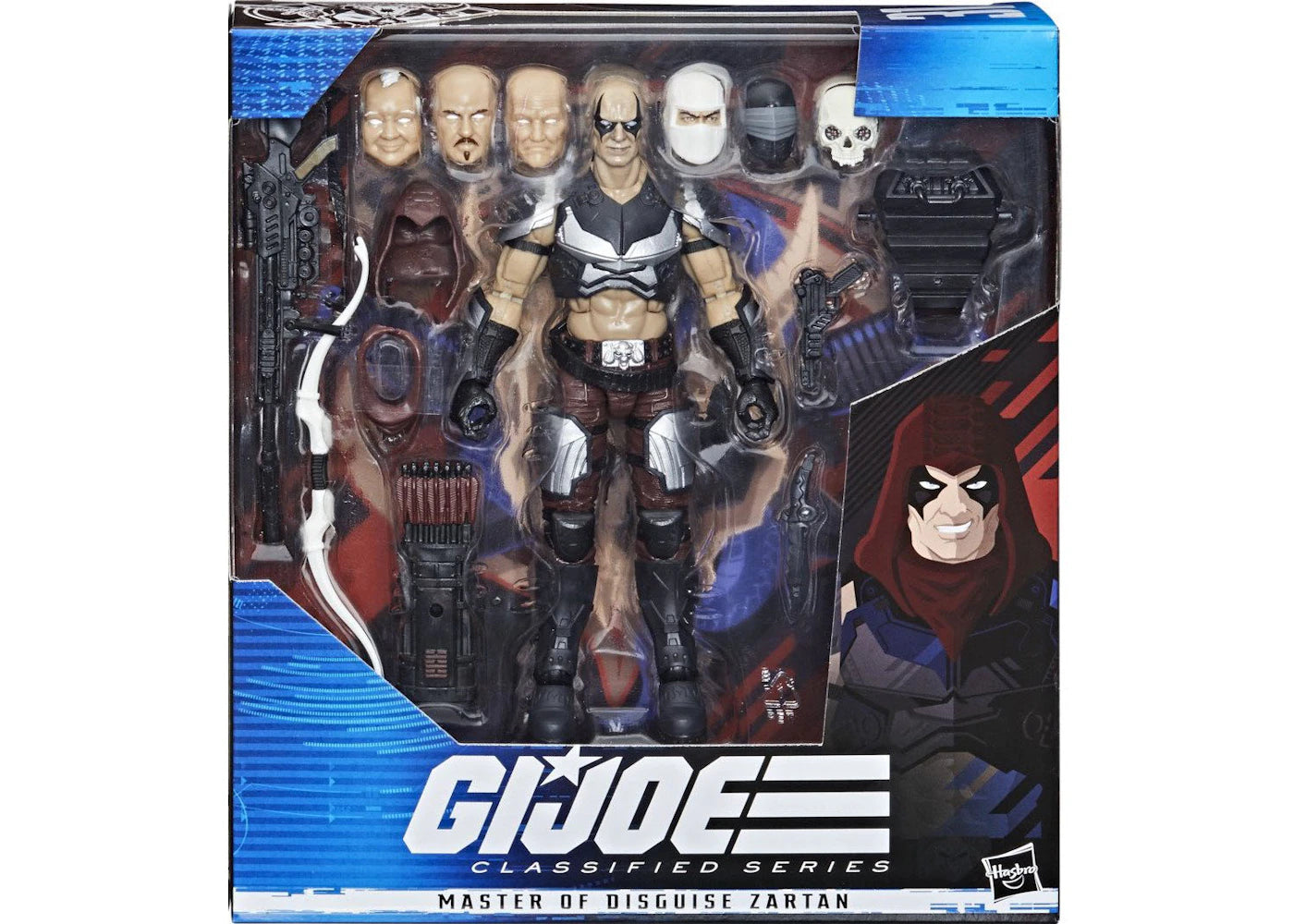 Hasbro G.I. JOE Classified Series Master of Disguise Zartan Pulsecon Exclusive Action Figure