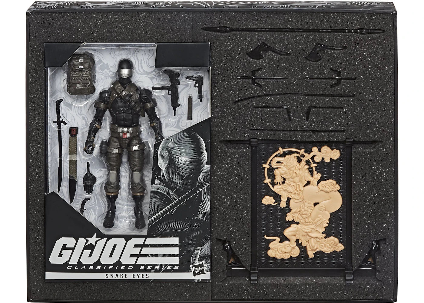 Hasbro G.I. JOE Classified Series Snake Eyes Deluxe Action Figure