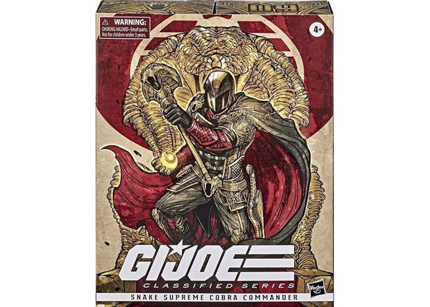 Hasbro G.I. JOE Classified Series Snake Supreme Cobra Commander SDCC Exclusive Action Figure