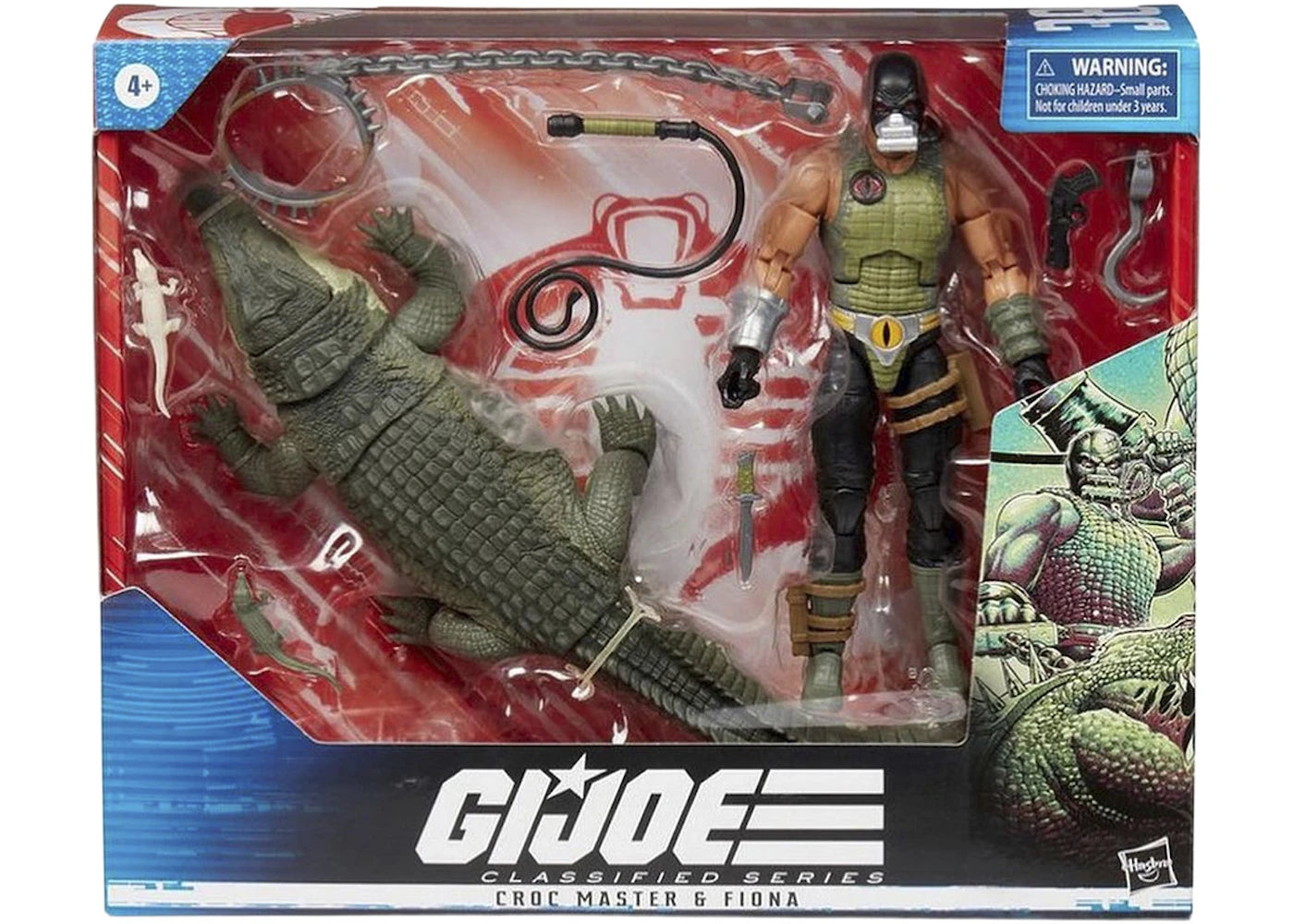 Hasbro G.I. Joe Classified Series Croc Master & Fiona Action Figure
