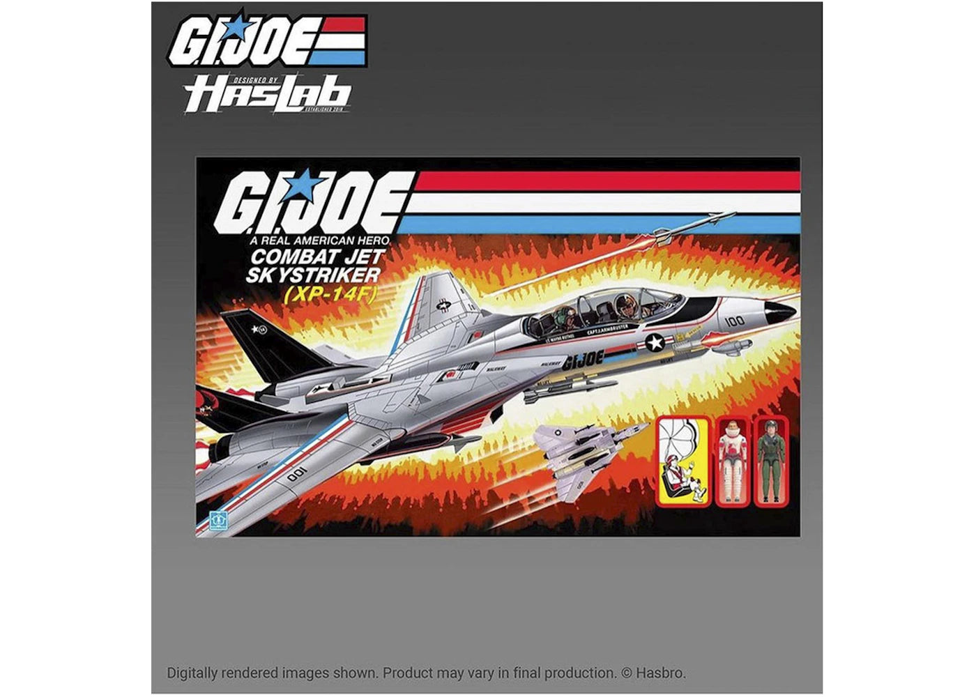 Hasbro Haslab G.I. Joe Skystriker Fighter Plane Action Figure