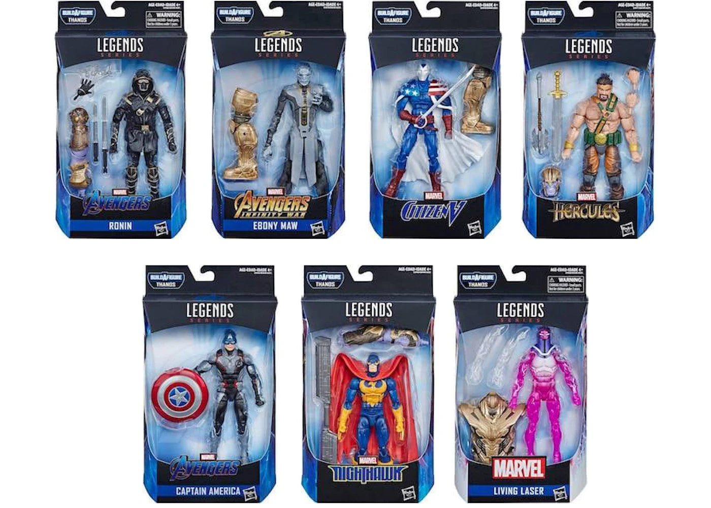 Hasbro Marvel Legends Avengers: Endgame Set - Thanos BAF Action Figure