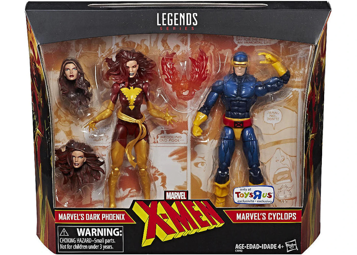 Hasbro Marvel Legends Dark Phoenix and Cyclops Action Figure