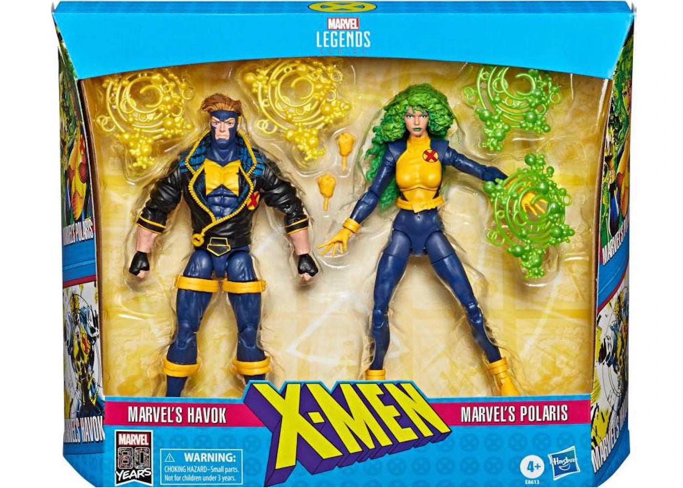Hasbro Marvel Legends Havok & Polaris 2-Pack Action Figure