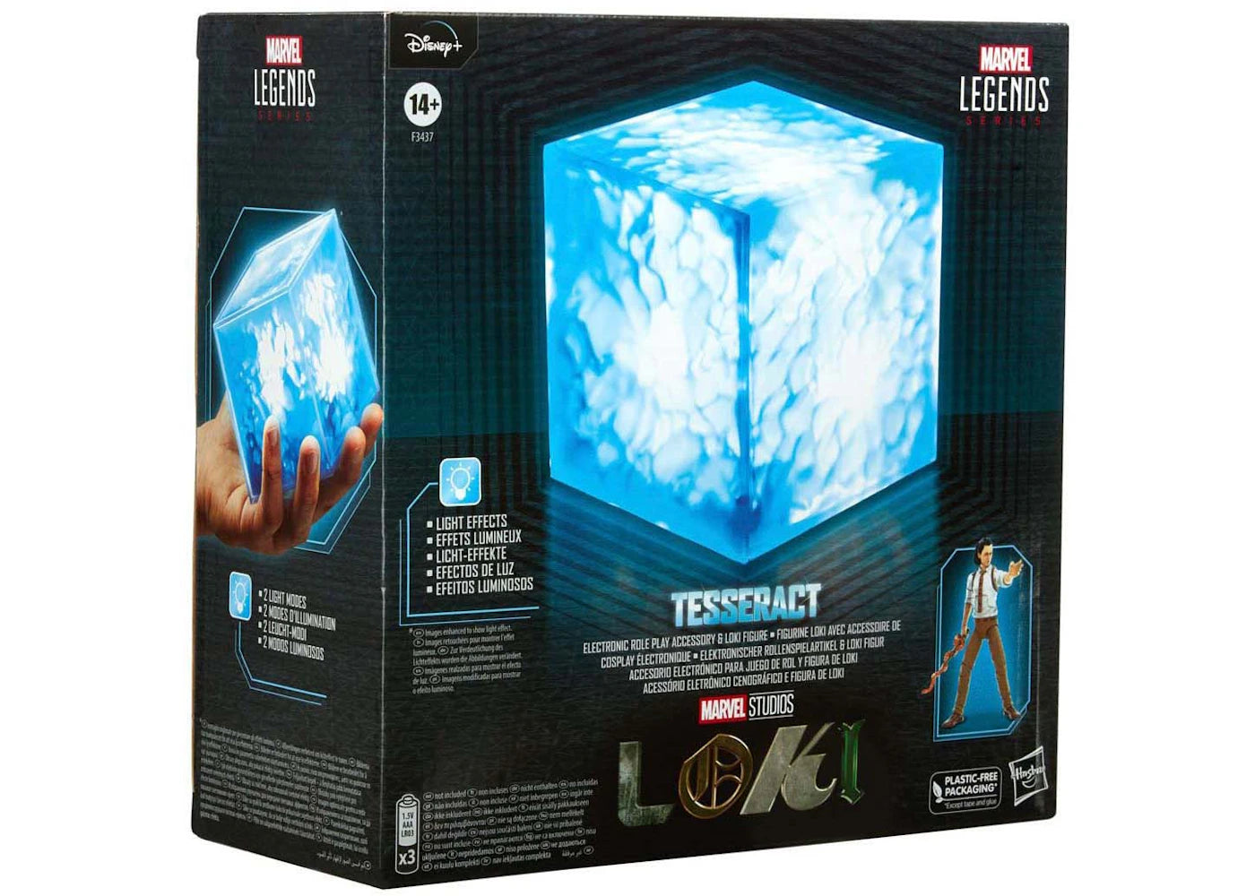 Hasbro Marvel Legends Loki Tesseract Action Figure Set