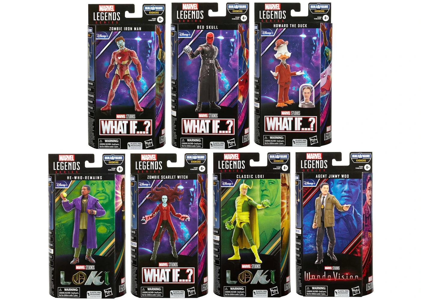 Hasbro Marvel Legends Series BAF Khonshu Action Figure Set